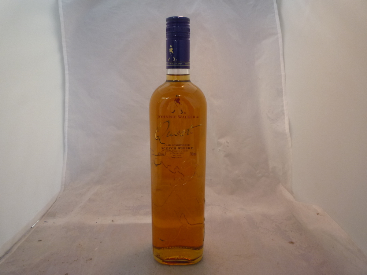 ★古酒★【1000円スタート】Johnnie Walker Quest ジョニーウォーカー クエスト★スコッチ★750ml 40%★未開栓★28035 ジョニーウォーカー 古酒 未開栓 THE 1L ジョニー