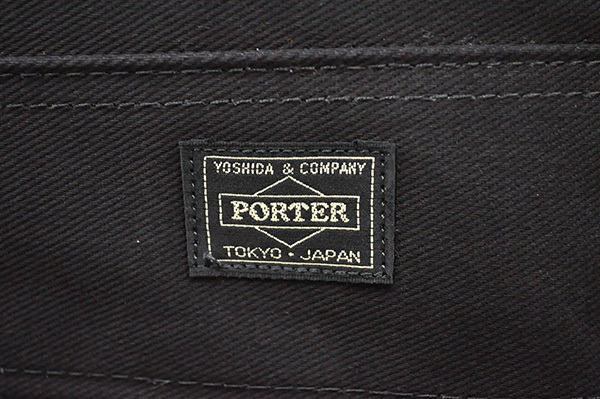 美品 吉田かばん PORTER ポーター「ステイン STAIN」 撥水コットン