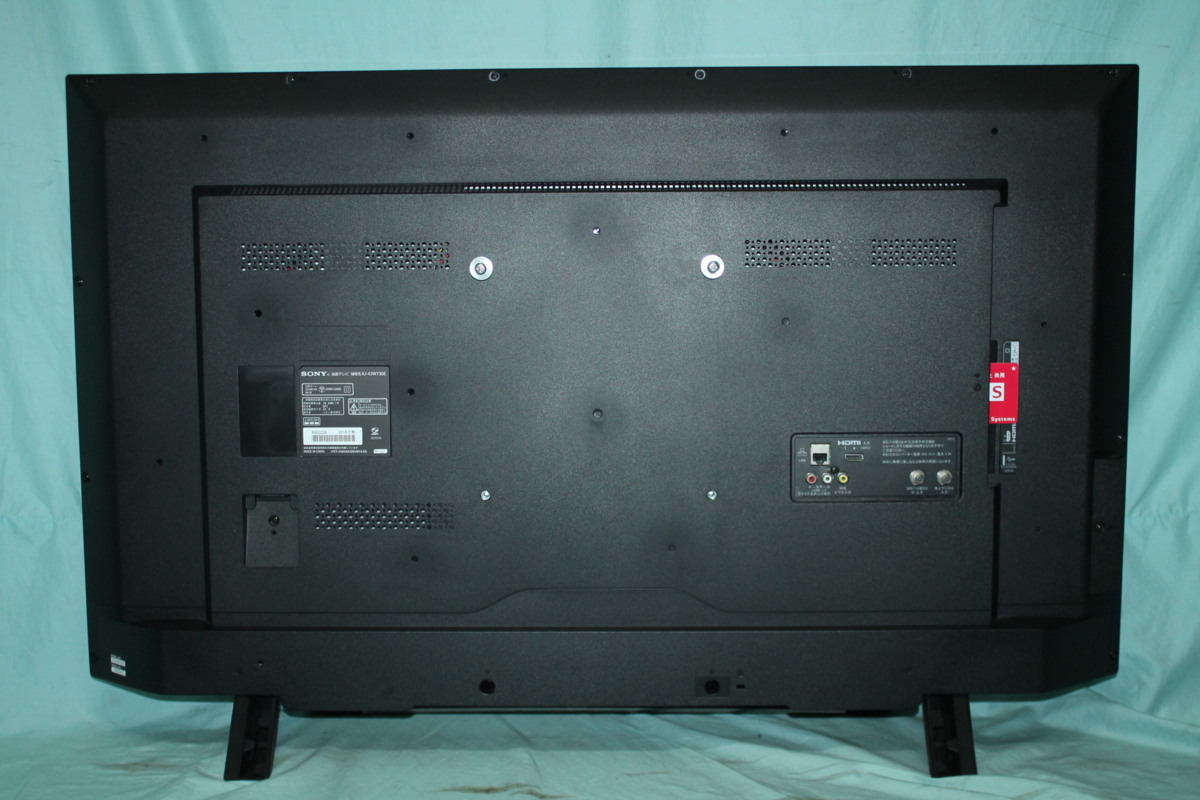 73587☆SONY 43型LED液晶テレビ KJ-43W730E ① 【1円スタート！/BRAVIA/外