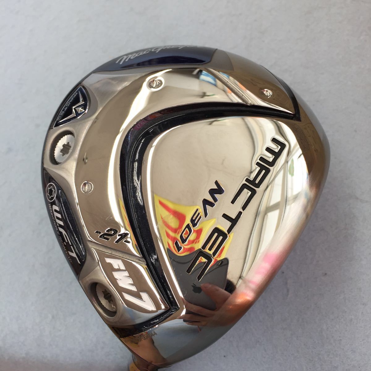 《☆3》《FW》《即決価格》マグレガー・MACTEC NV301・NV-301 FF・21度(7W)・SR・メンズ右 Tour TaylorMade RocketBallz Rescue - Driver TP Hybrid Stage