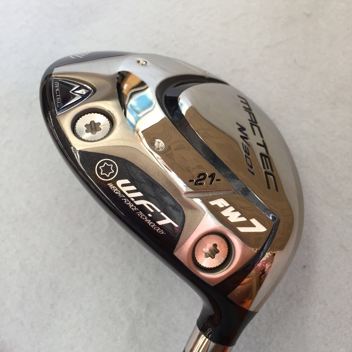《☆3》《FW》《即決価格》マグレガー・MACTEC NV301・NV-301 FF・21度(7W)・SR・メンズ右 Tour TaylorMade RocketBallz Rescue - Driver TP Hybrid Stage