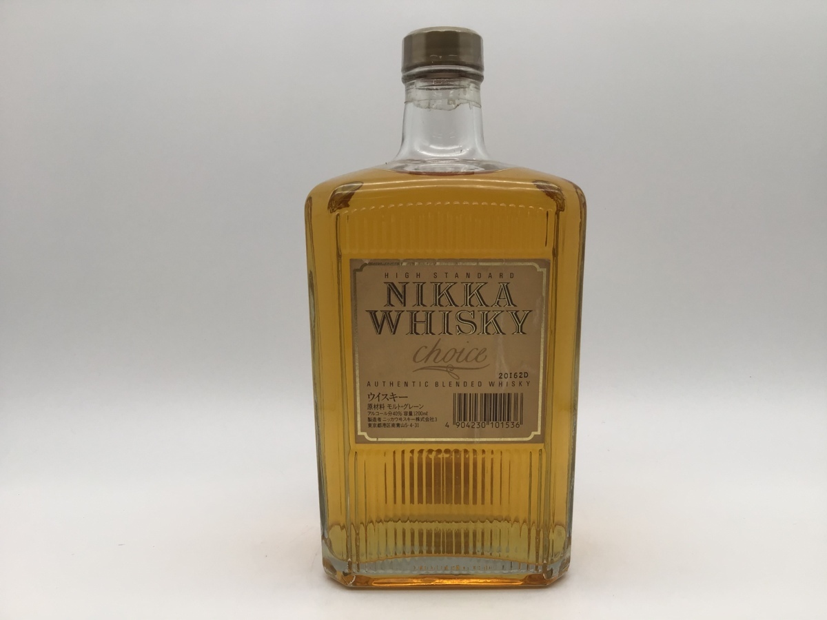 ニッカウヰスキー choice 1200ml 古酒 NIKKA WHISKY Choice ニッカ ウイスキー チョイス 国産 1200ml 40