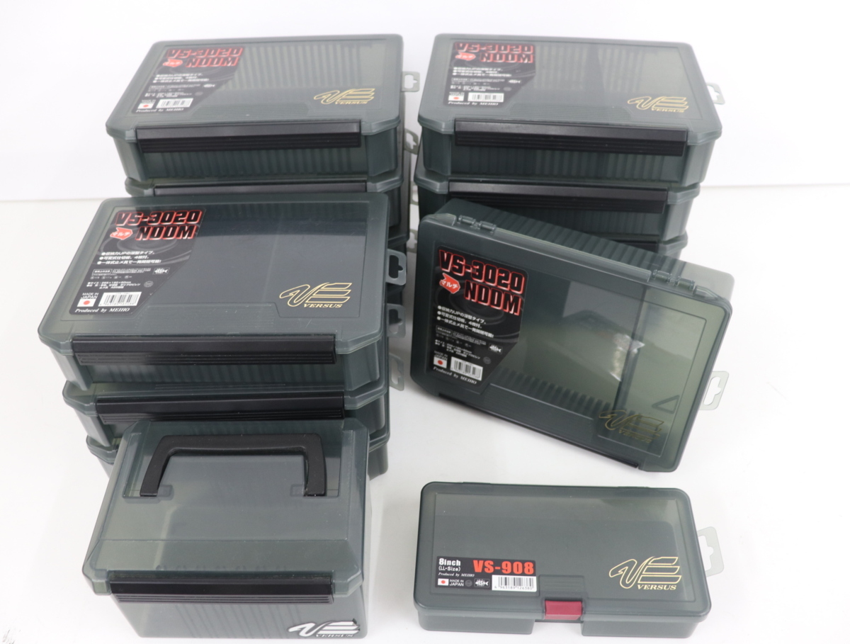 定番人気，格安 メイホー バーサス VS-3020 NDDM など タックルケース マルチケース 14点(タックルボックス)｜売買されたオークション情報、yahooの商品情報をアーカイブ公開 - オークファン タックルボックス