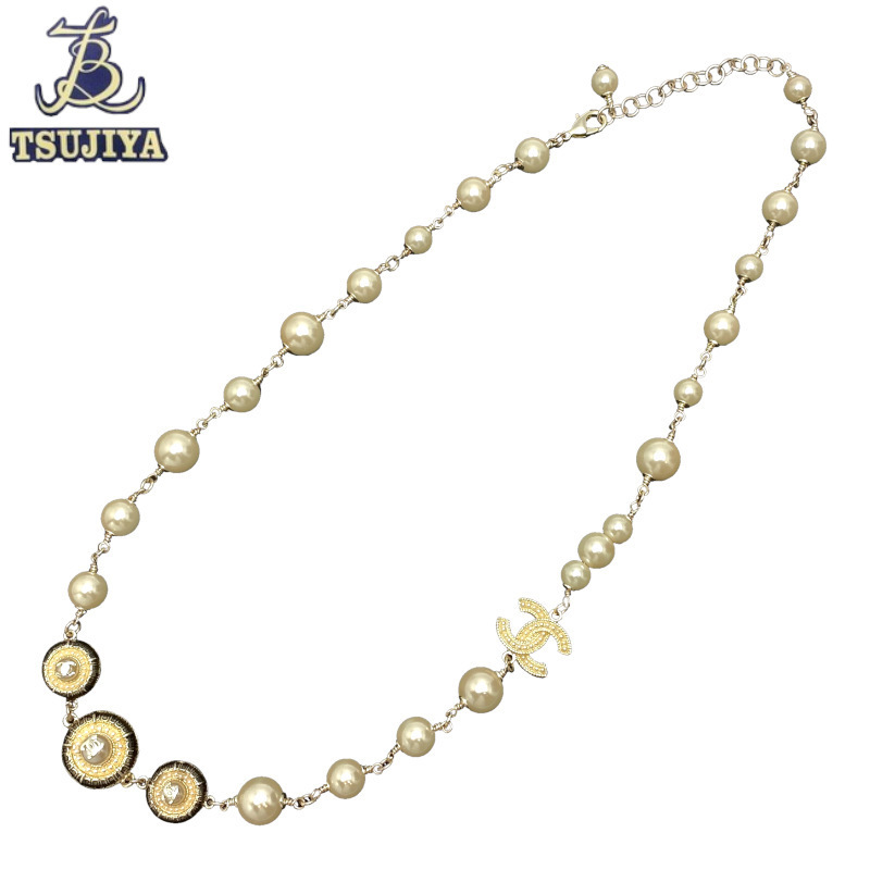 新品，定番人気 CHANELシャネル ネックレス 15A A 辻屋質店J0086(ネックレス、ペンダント、チョーカー)｜売買されたオークション情報、yahooの商品情報をアーカイブ公開 - オークファン ネックレス、ペンダント、チョーカー