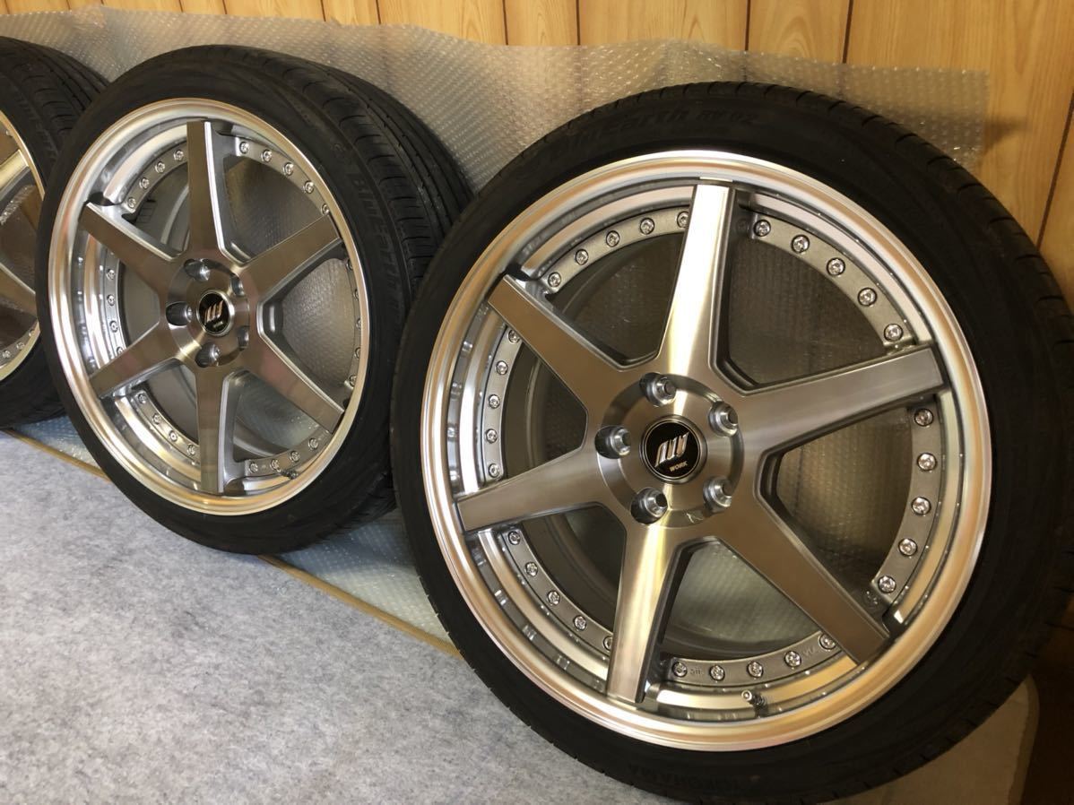 ☆売り切り☆超美品♪ワーク ジースト WORK ZEAST ST1 19インチ