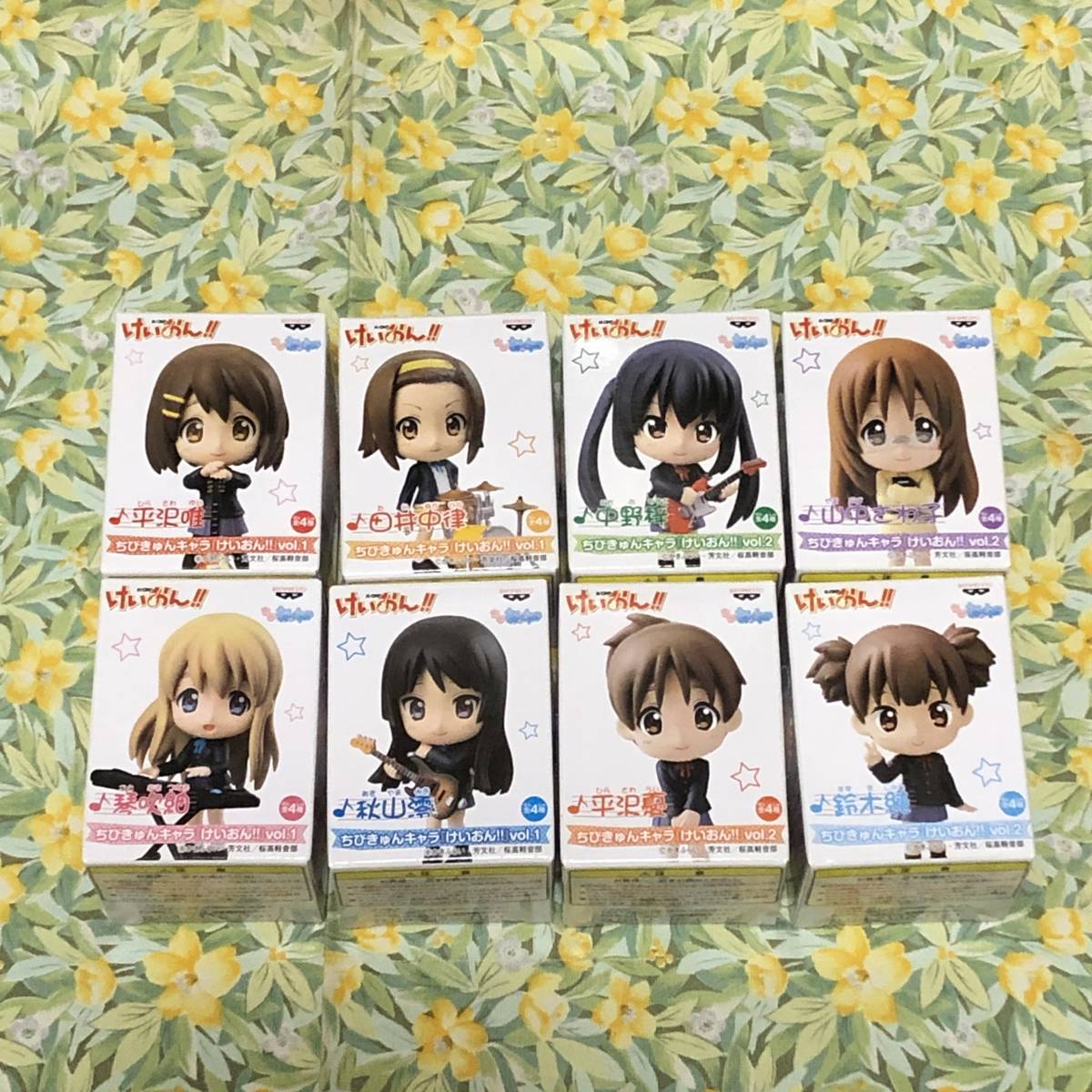 けいおん ちびきゅんキャラ vol.1&vol.2 全8種set K-ON/放課後ティータイム(その他)|売買されたオークション情報 ...
