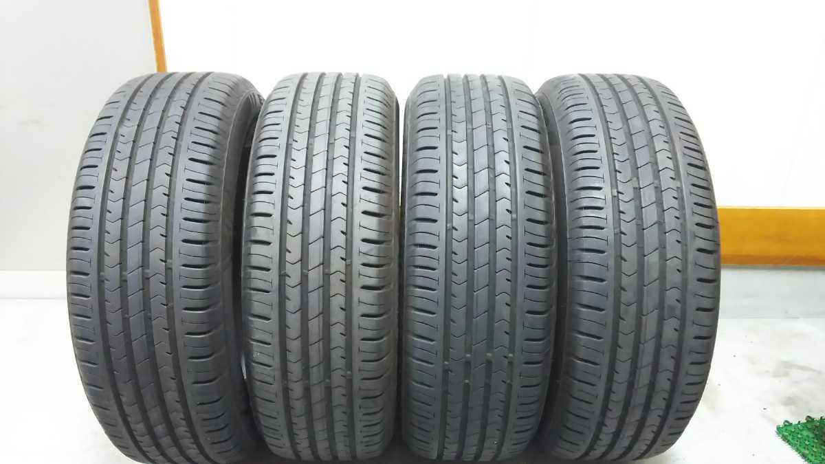 BRIDGESTONE Ecopia NH100 215/60 R16 95H 2018年製造 バリ山 4本