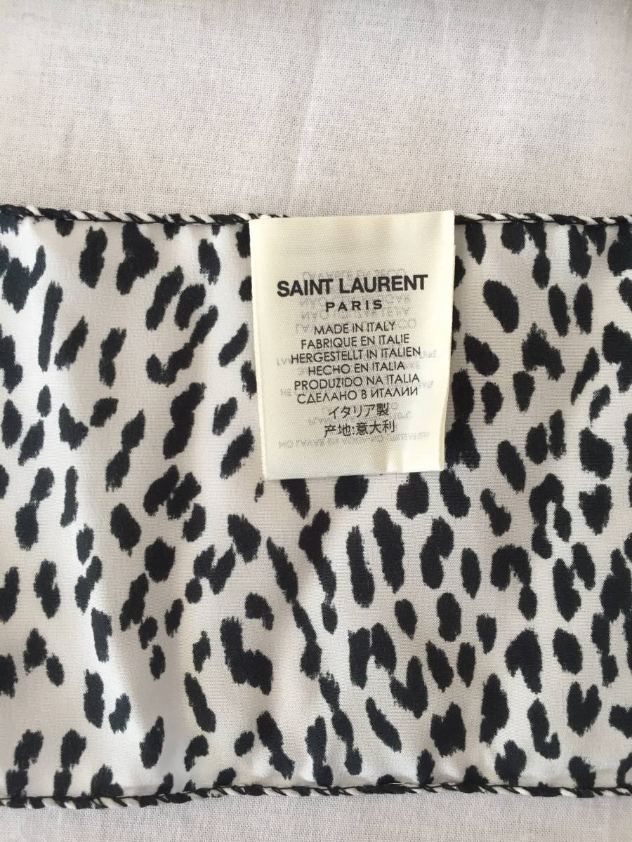 saint laurent paris サンローランパリ ラヴァリエスカーフ エディ 