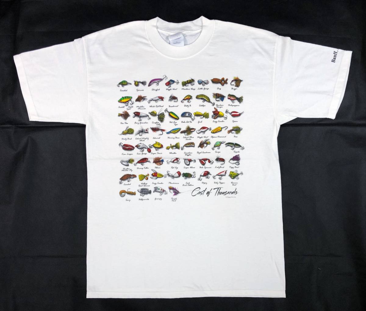 DEAD STOCK 新品 90s カナダ製 ルアー Tシャツ sizeL ビンテージ 