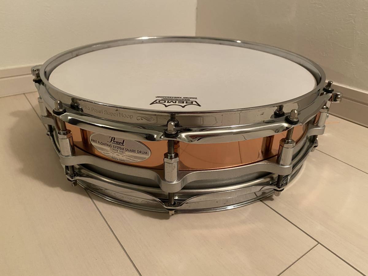 Pearl パール フリーフローティング コパーシェル 14×3.5 生産終了