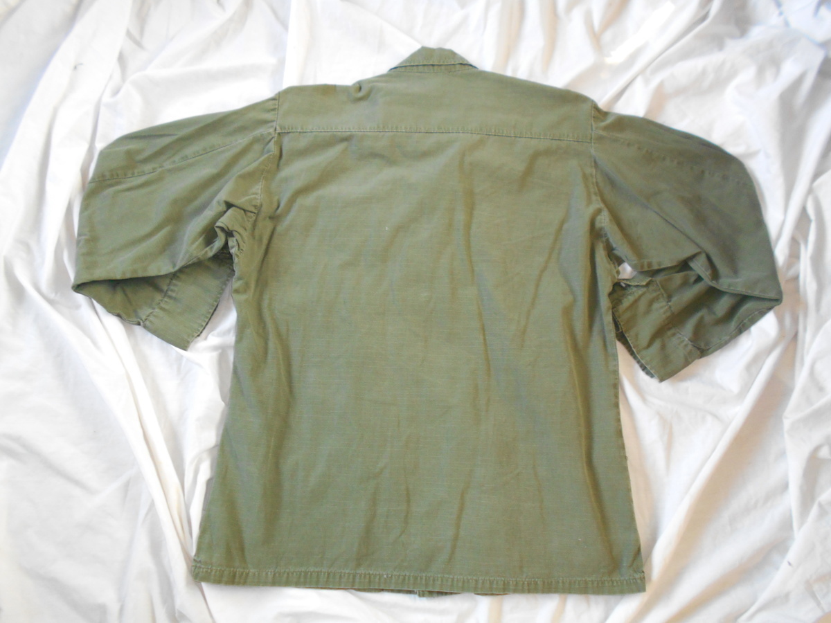 米軍ジャングル ファティーグ ジャケットOG107 5thアメリカ軍U SARMY 