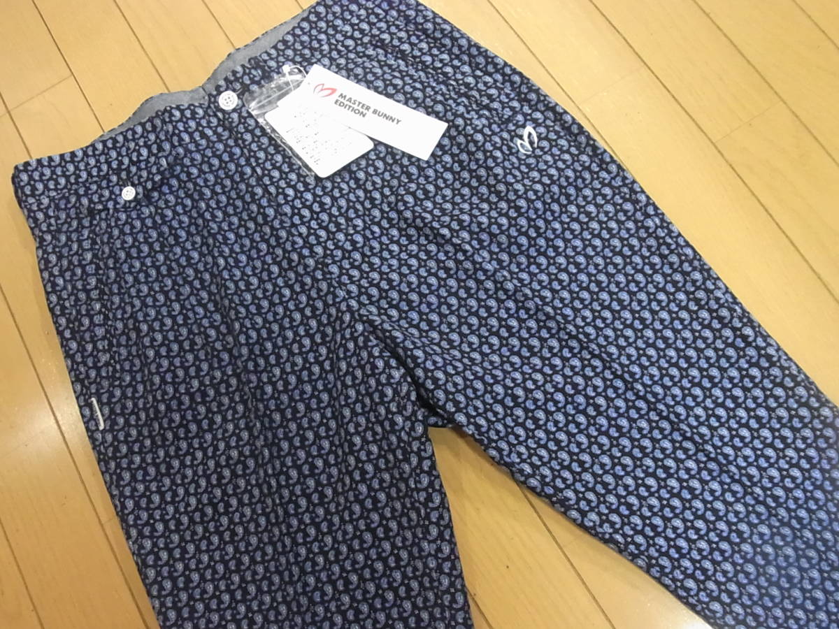 【限定SALE，高品質】 〓 パーリーゲイツ/MBE カルゼペイズリープリントパンツ 紺/４28600〓(78cm～)｜売買されたオークション情報、yahooの商品情報をアーカイブ公開 - オークファン パンツ、スラックス