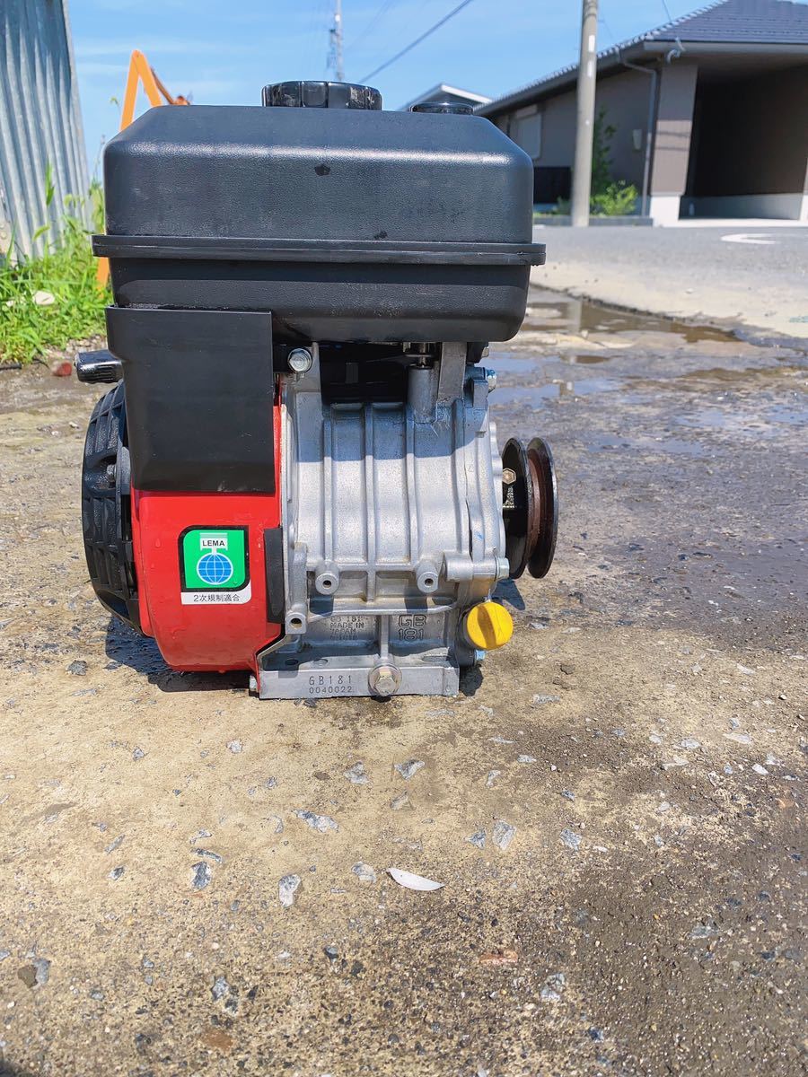 三菱 MITSUBISHI OHV ガソリンエンジン GB181LN-100 実動 動画あり 未