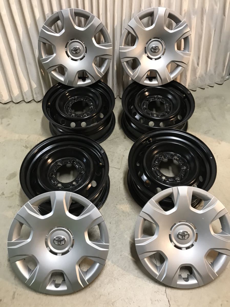 トヨタ 200系ハイエース 純正スチールホイール （青0553） トヨタ 200