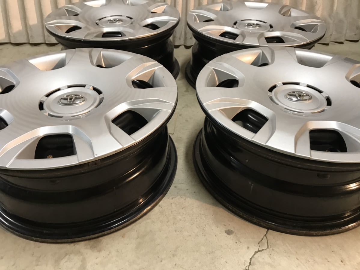 トヨタ 200系ハイエース 純正スチールホイール （青0553） ハイエース