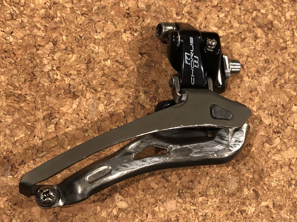格安，新品 カンパニョーロ コーラス Campagnolo Chorus 11速用フロントディレイラー直付け(フロントディレイラー)｜売買されたオークション情報、yahooの商品情報をアーカイブ公開 - オークファン フロントディレイラー