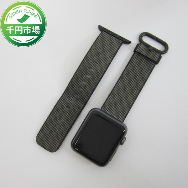 超激得，新作登場 Y-9002 Apple Watch Sport 第一世代 38mm Case Aluminum スペースグレイ ナイロンバンド ケーブル欠品 現状品 千円市場(スマートウォッチ本体)｜売買されたオークション情報、yahooの商品情報をアーカイ スマートウォッチ本体