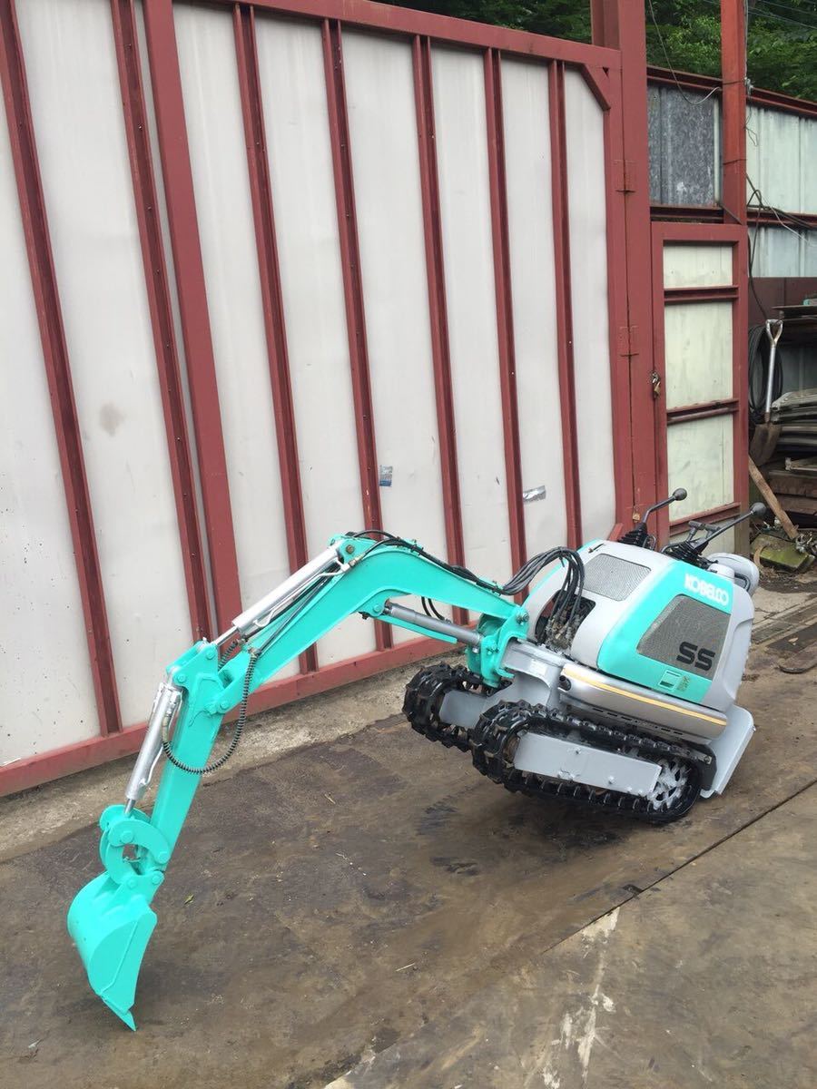 中古】コベルコ ミニ油圧ショベル SS1 神戸製作所 KOBELCO パワー