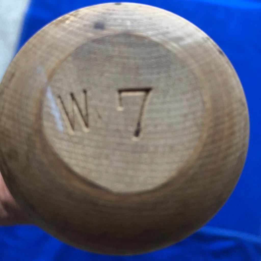 【人気SALE，品質保証】 大洋ホエールズ背番号7カルロセポンセ選手実使用サイン入りバット(実使用、サイン入り)｜売買されたオークション情報、yahooの商品情報をアーカイブ公開 - オークファン 記念ユニフォーム