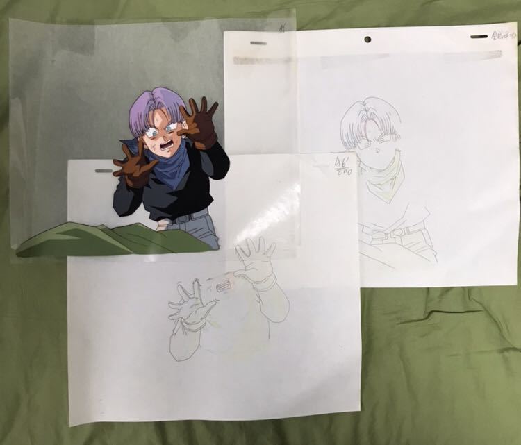 ドラゴンボール セル画 トランクス GT ドラゴンボールGT セル画