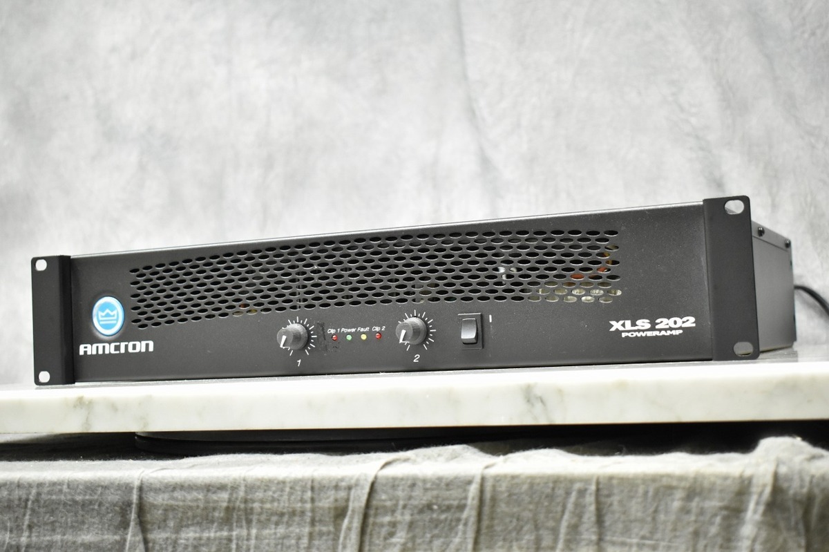 AMCRON XLS202 パワーアンプ 業務用 アムクロン Amcron アムクロン XLS202 パワーアンプ 【公式通販】