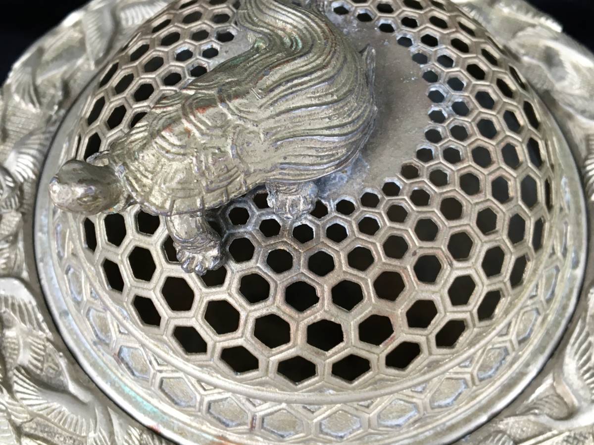 香炉 高岡銅器 佐野宏采 香道具 作品 作 華鶴香炉 アートの友