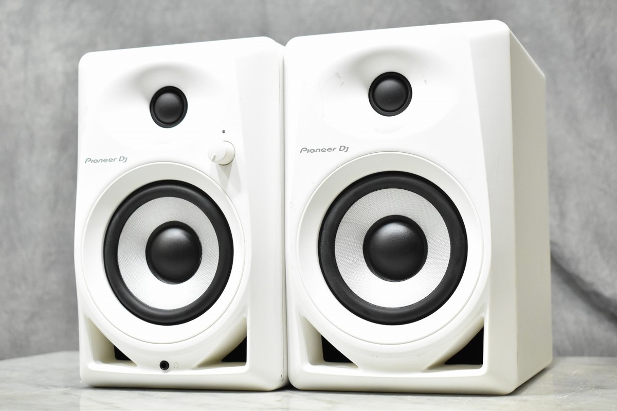 PIONEER パイオニア DM-40-W パワードスピーカーペア
