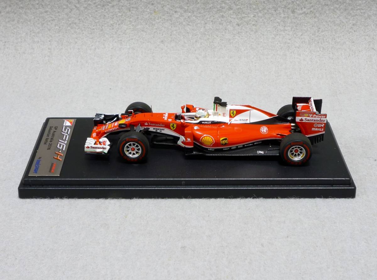ルックスマート 1/43 2016年 フェラーリ SF16-H #5 S.ベッテル
