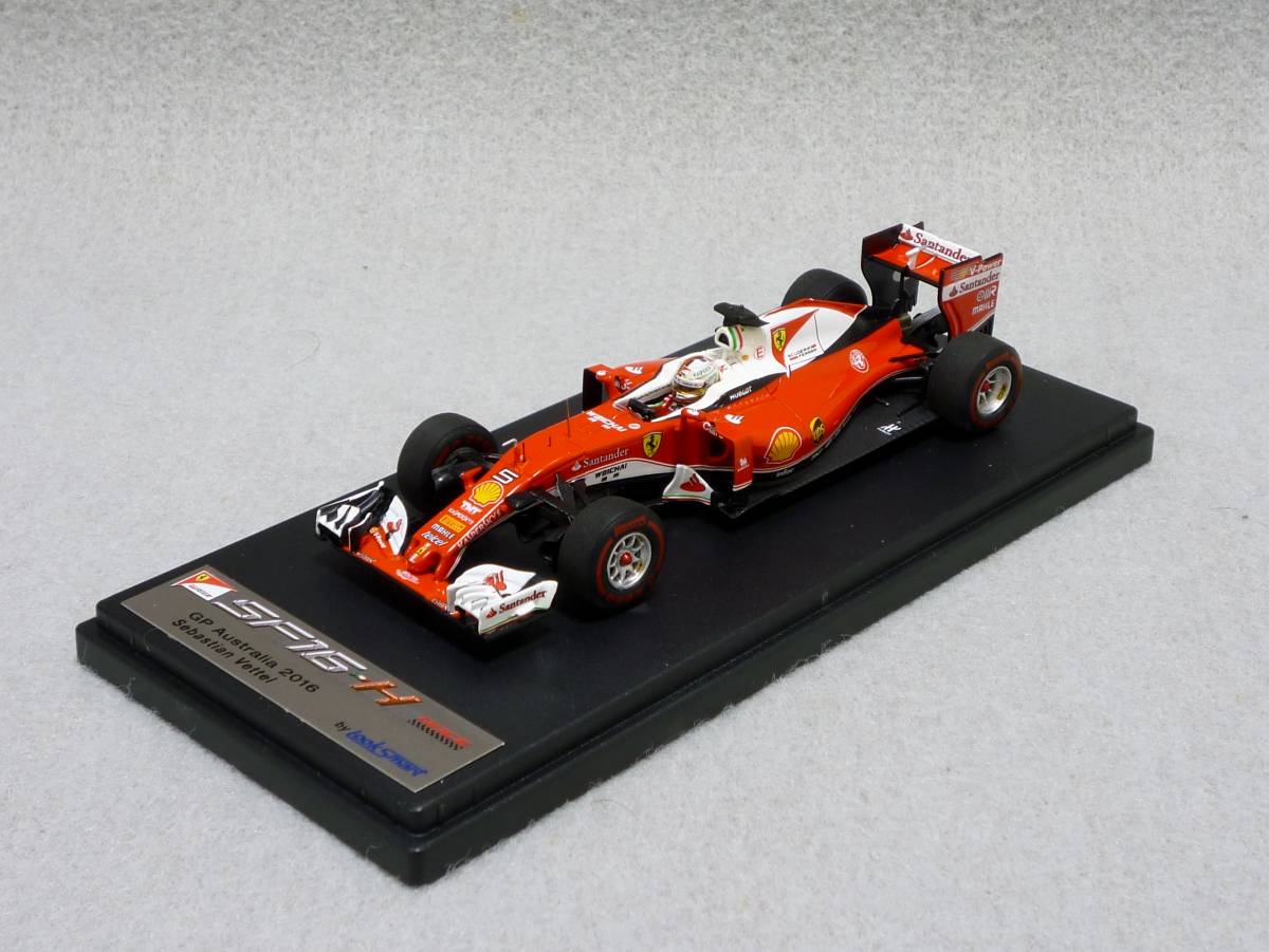 ルックスマート SF16-H セバスチャン・ベッテル GPオーストラリア2016 Ferrari SF16-H No.5 Australia GP 2016 – Sebastian Vettel 1:43
