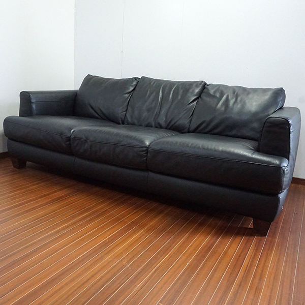 イタリア製 総本革 incanto Divani 2.5シーターソファ トリプルソファ