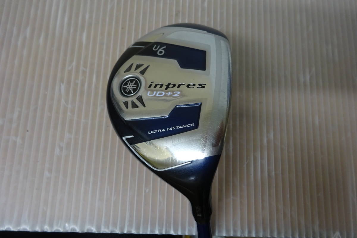 大得価，新品 ヤマハ inpres インプレス UD+2 ユーティリティ #U6 24度 TMX-417U SR ぶっ飛び プラス2番手飛ばせる(ヤマハ)｜売買されたオークション情報、yahooの商品情報をアーカイブ公開 - オークファン 男性右きき用