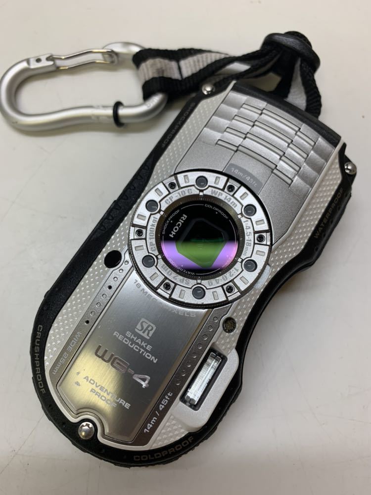 WG-4 Ricoh GPS | B&H Camera RICOH シルバー 防水デジタルカメラ