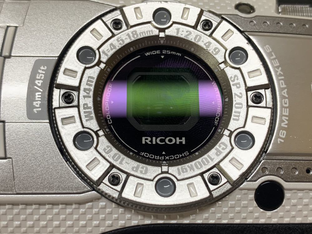 WG-4 Ricoh GPS | B&H Camera RICOH シルバー 防水デジタルカメラ