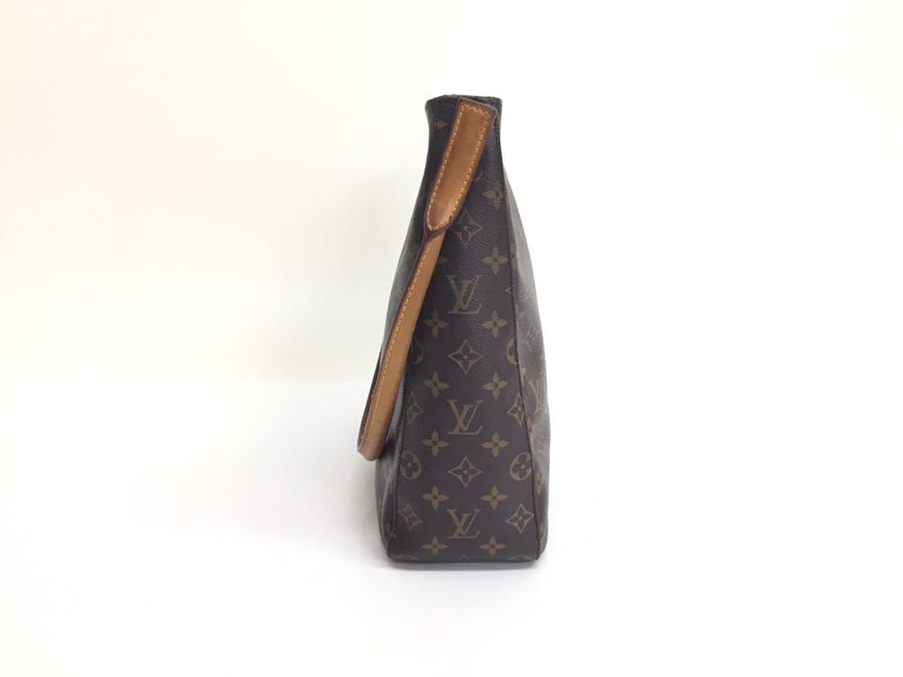 ルイヴィトン LOUIS VUITTON モノグラム ルーピングGM モノグラム ワン