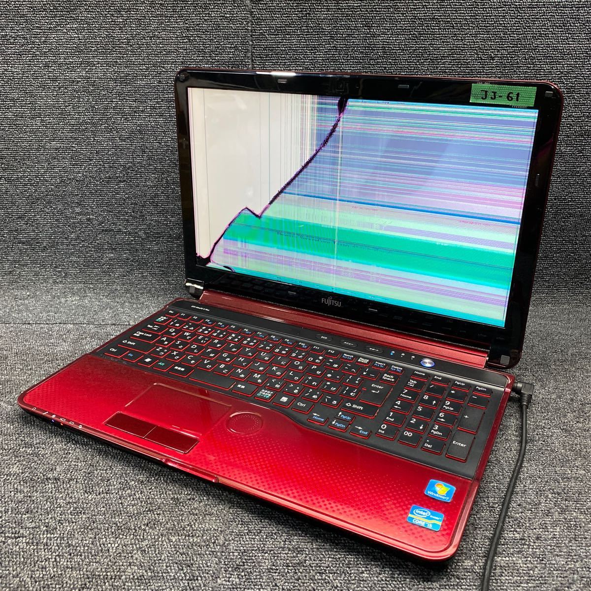 定番，セール JJ-61 激安 ノートPC FUJITSU 富士通 LIFEBOOK AH54/H FMVA54HRZ レッド Core i5 3210M 2.5GHz BIOS立ち上がり確認済み 液晶割れ ジャンク(15インチ～)｜売買されたオークション情報、yahooの商品情報をアーカイブ 富士通