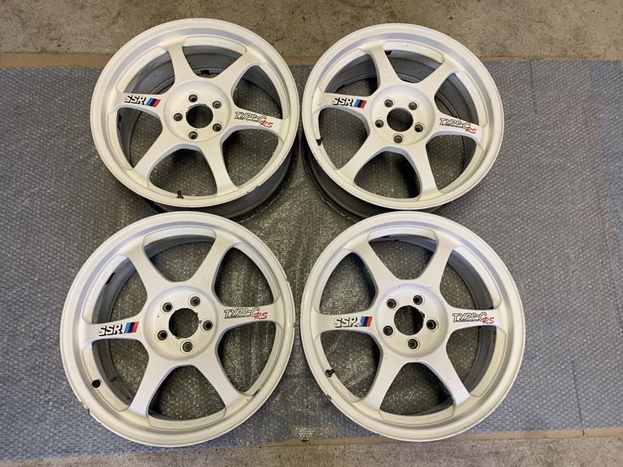 ☆中古 レストア品 SSR ドリドリメッシュ 15×7.5J 4穴 希少サイズ 絶版