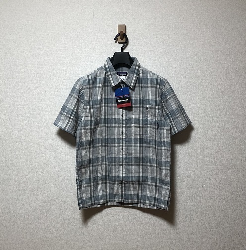 最安値，新品 + 品+ patagonia PUCKERWARE SHIRT M(半袖シャツ)｜売買されたオークション情報、yahooの商品情報をアーカイブ公開 - オークファン 男性用