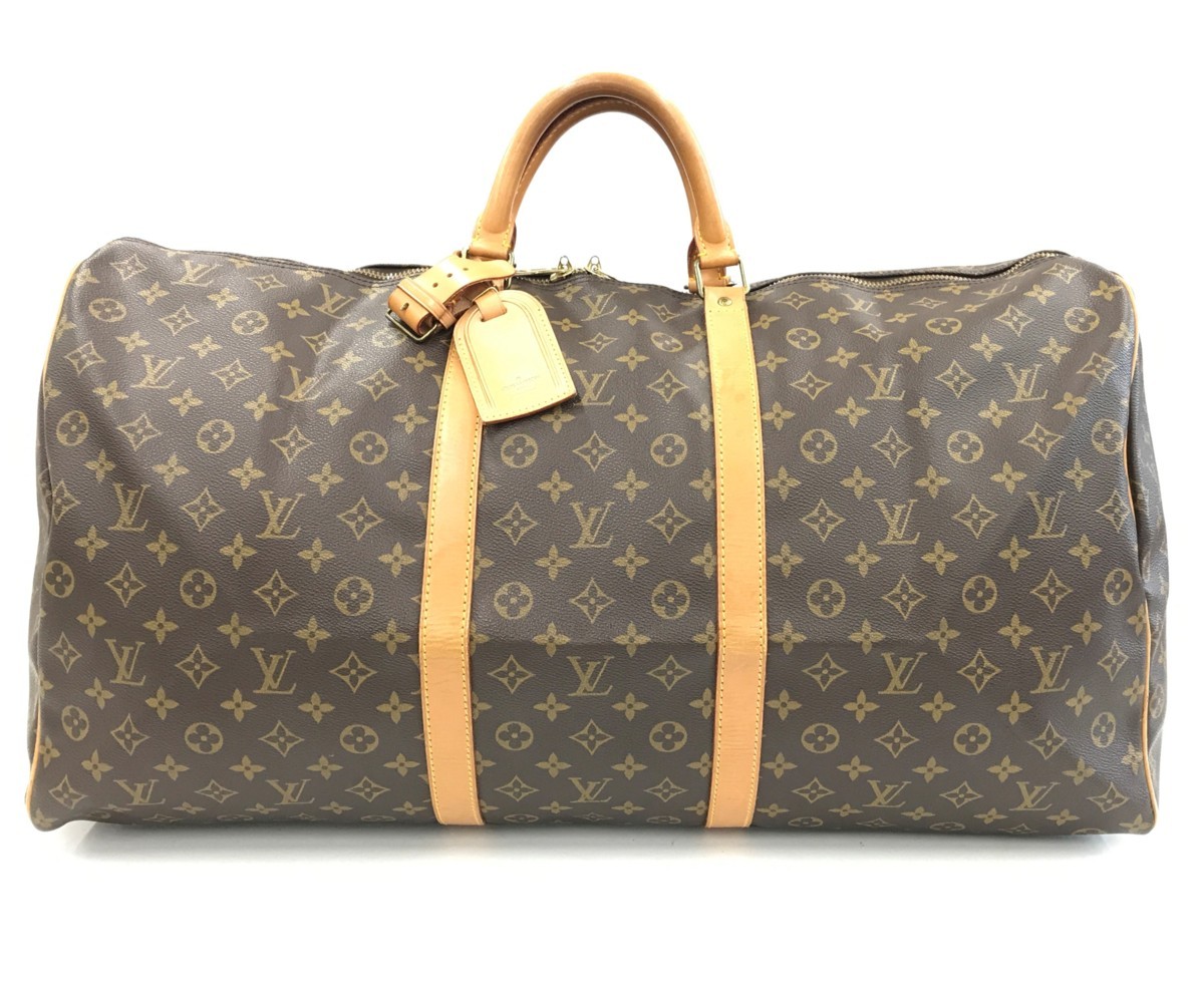 LOUIS VUITTON ルイヴィトン LV モノグラム キャンバス キーポル60