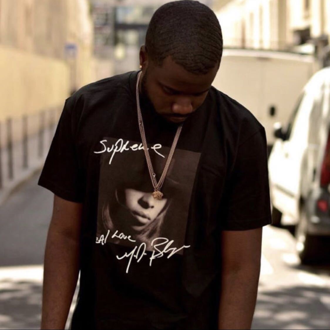Supreme シュプリーム メアリー J. ブライジ フォト Tシャツ Usa製 M