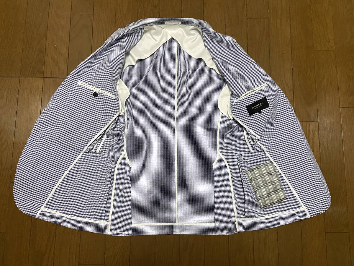 BURBERRY BLACK LABEL サマーテーラードジャケット 美品✨バーバリー 