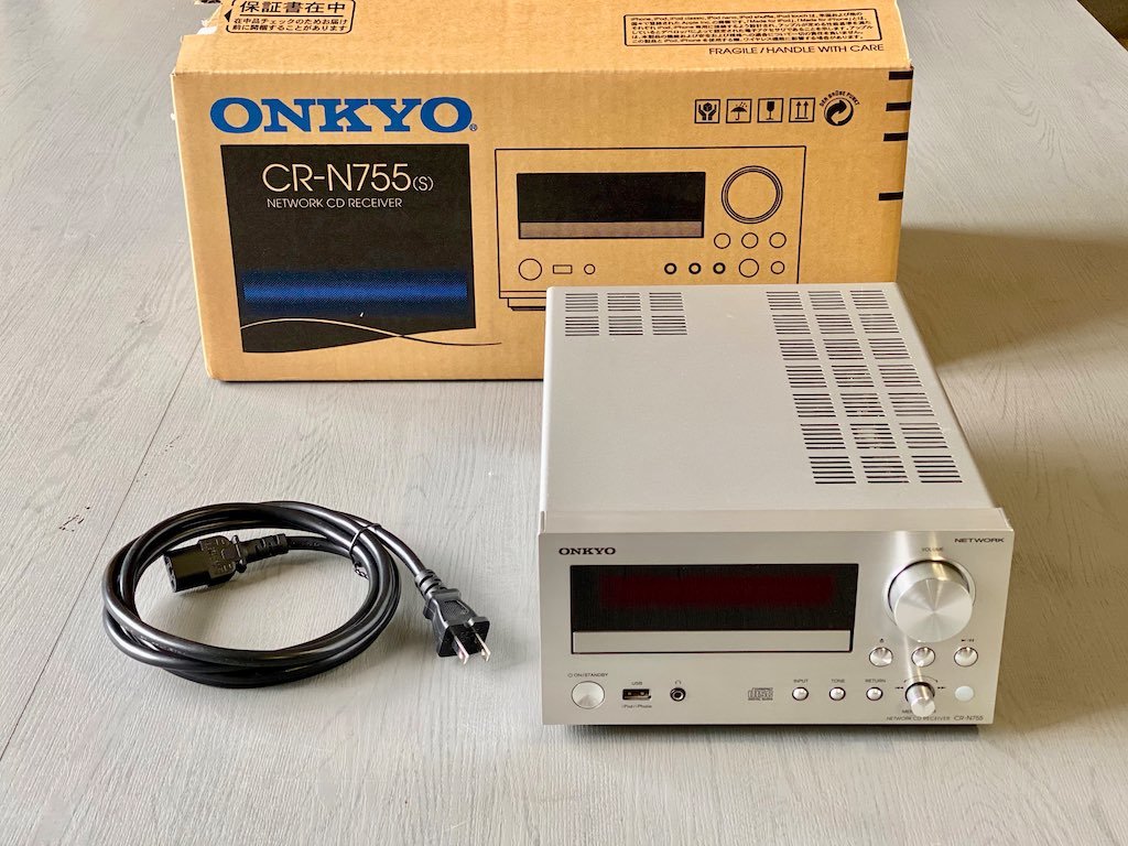ONKYO CR-N755 ネットワークCDレシーバー 通電不可 ジャンク品 管理