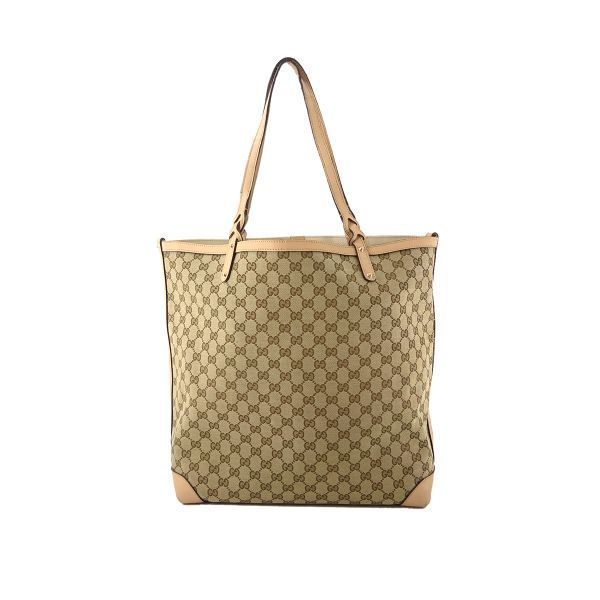 売上最安値 GUCCI グッチ トートバッグ ポーチ付 ゴールド金具 ロゴ 