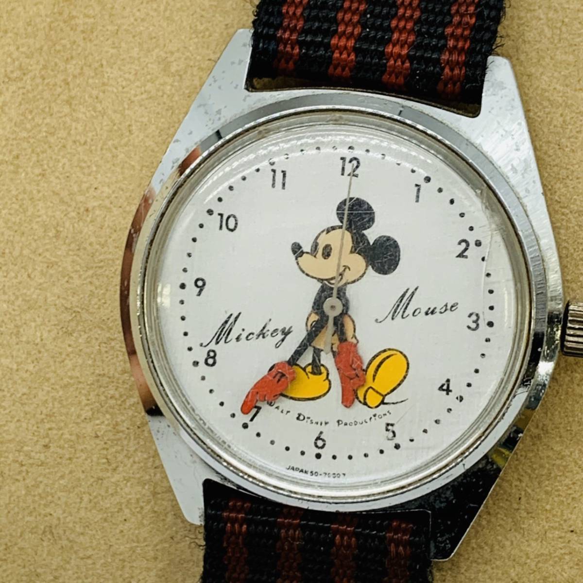 ミッキーマウス セイコー 5000-7000 腕時計 ディズニータイム SEIKO