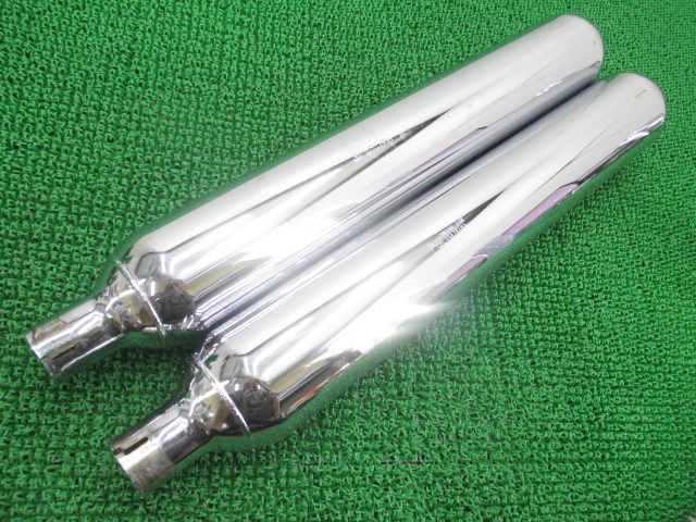 中古 ハーレー 純正 バイク 部品 FLHR1450 サイレンサーマフラー 純正