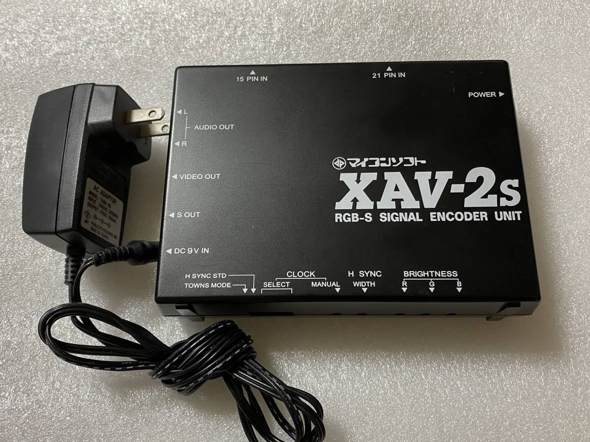 マイコンソフト XAV-2s RGB to S/コンポジットコンバータ マイコン