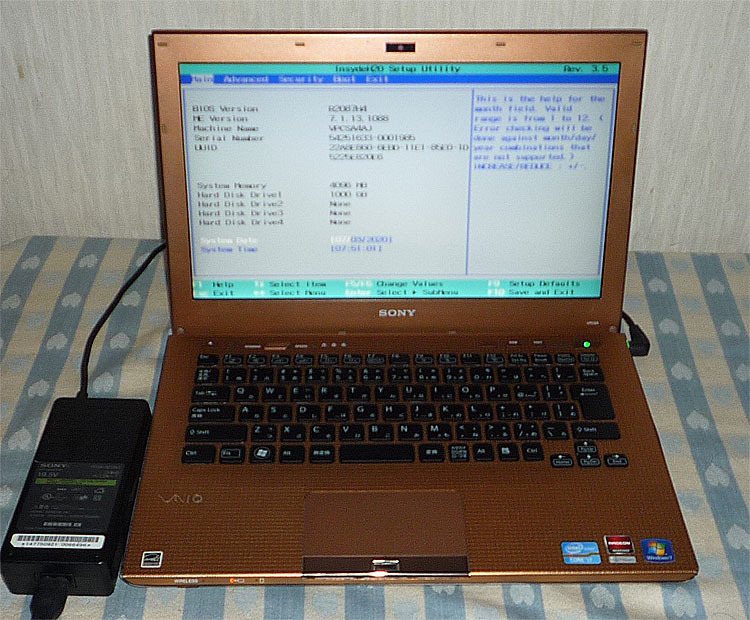 SONY VAIO VPCEG14FJ Celeron B810 1.6GHz 4GB DVDスーパーマルチ 