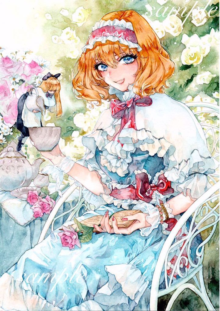 同人 東方project手描きイラスト アリス マーガトロイド 手描きイラスト 売買されたオークション情報 Yahooの商品情報をアーカイブ公開 オークファン Aucfan Com