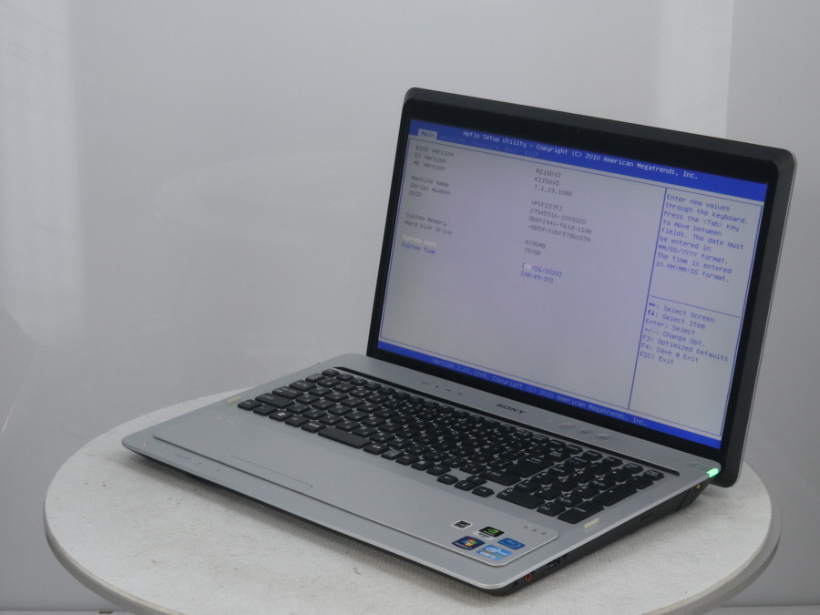 SONY VPCF237FJ VAIO Core i5 2430M 2.40GHz 4GB 750GB□1週間保証
