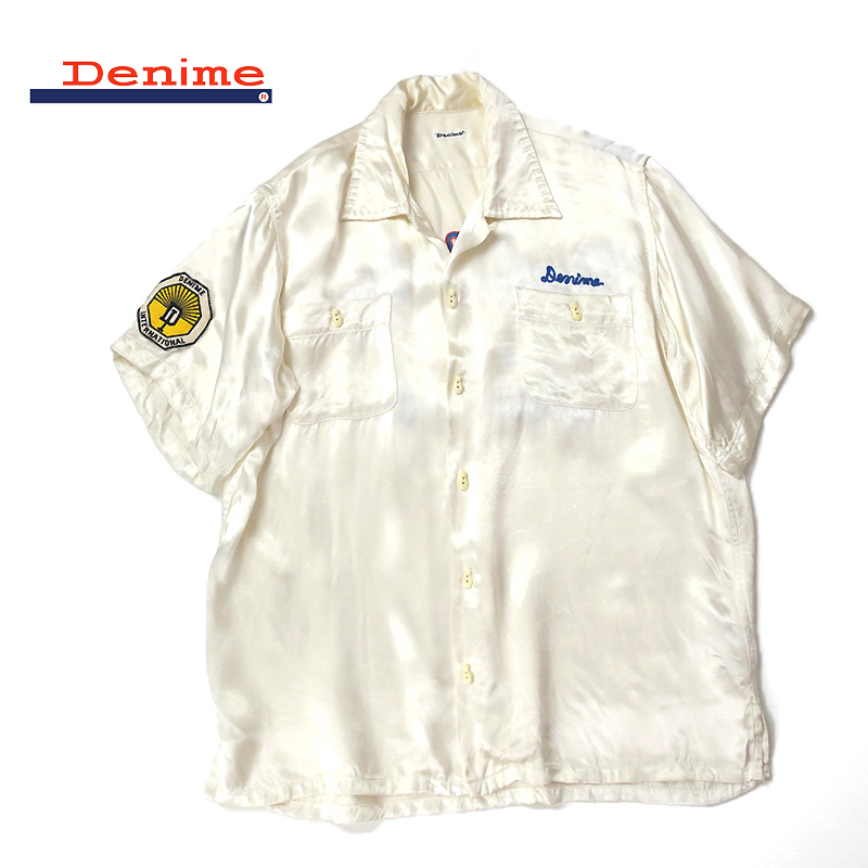 DENIME ドゥニーム 初期オリゾンティ レーヨンサテン◎ボーリング