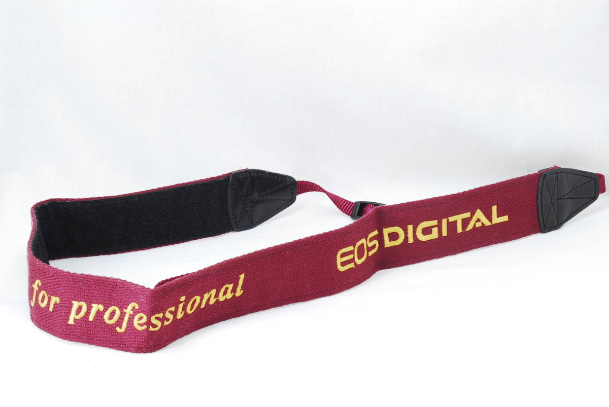 セール，最新作 Canon キヤノン EOS DIGITAL professional 刺繍 プロストラップ えんじ&times;金色 ゴールド プロフェッショナル イオス カメラ ストラップ(その他)｜売買されたオークション情報、yahooの商品情報をア その他